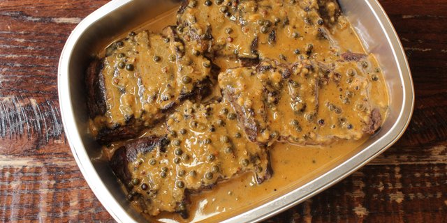 Charred Steaks
