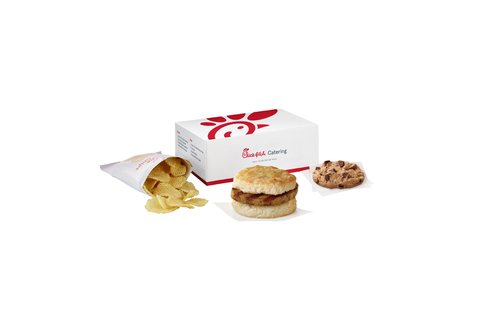Chick-fil-A Sausage Biscuit Meal