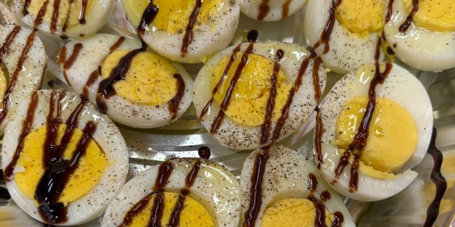 Balsamic Glazed Eggs