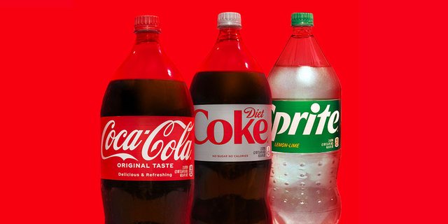 Assorted 2L Soda Bottles