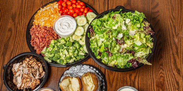 Baked Potato & Salad Bar