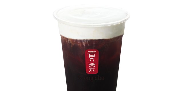 Cold Milk Foam Black Coffee