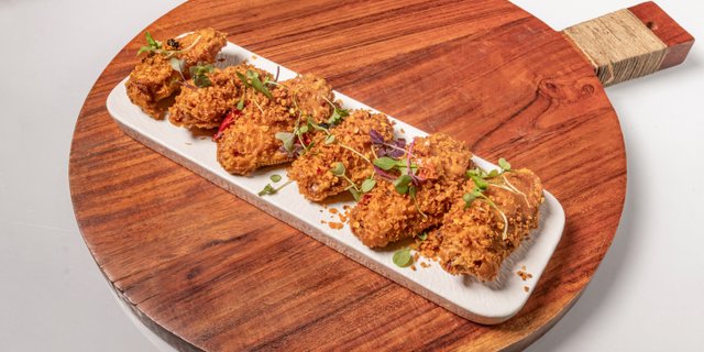 Chili & Garlic Sandstorm Wings