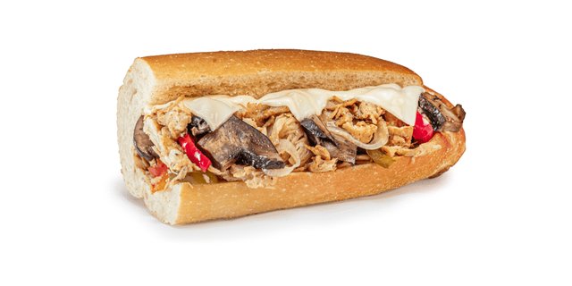 Portobello Chicken Cheesesteak Sub