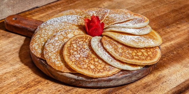 Pancakes w/ Syrup