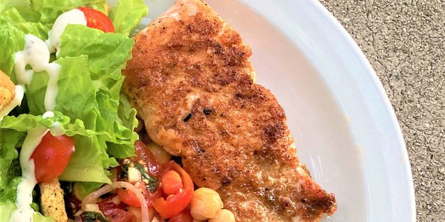 Seared Wild Salmon Fillets