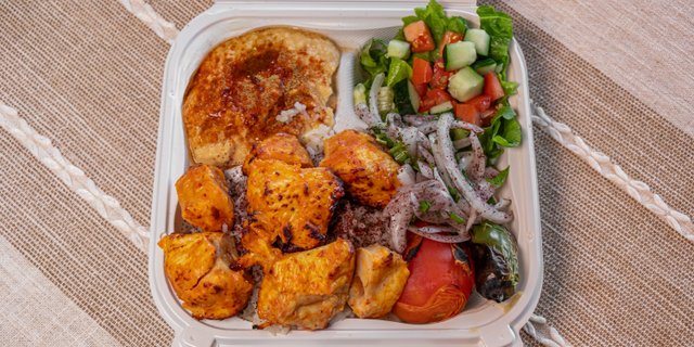 Chicken Kebab Plate