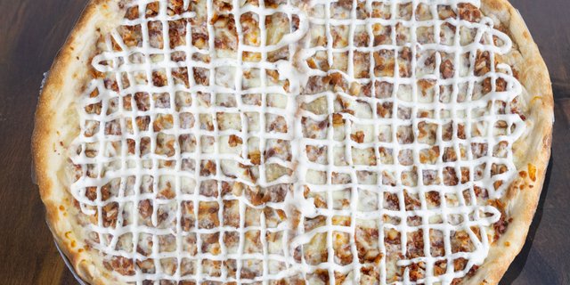 Chicken Bacon Ranch Pizza