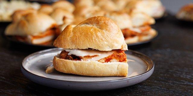 Mini Chicken Parm Panini