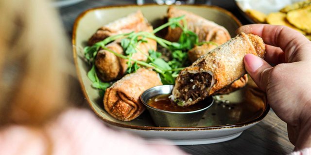 Cheesesteak Egg Rolls