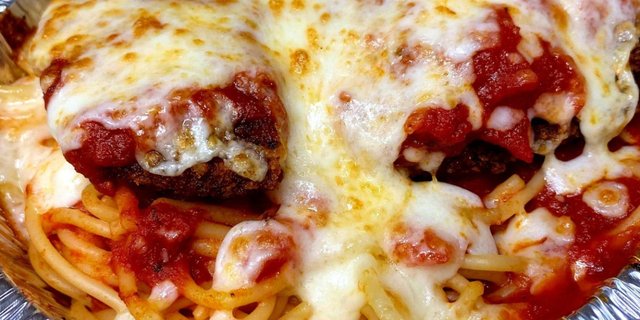 Chicken Parm Spaghetti