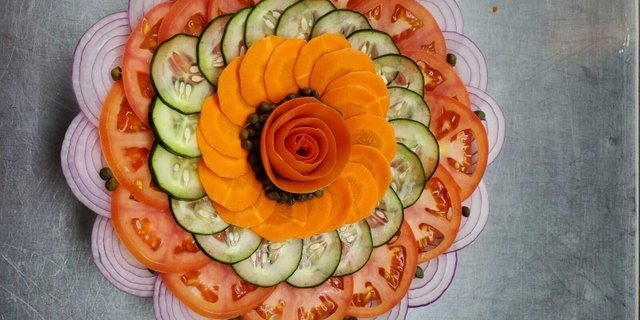 Veggie Garnish Tray