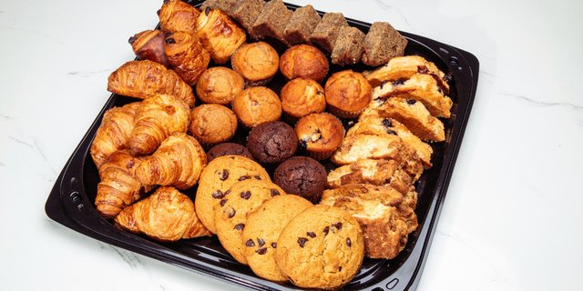 Tray Assortment of Freshly Baked Goods