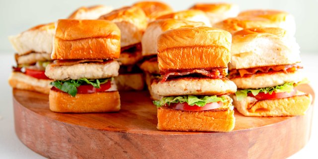 Chicken BLT Sliders