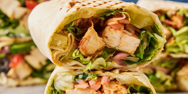 Buffalo Chicken Panini Wrap