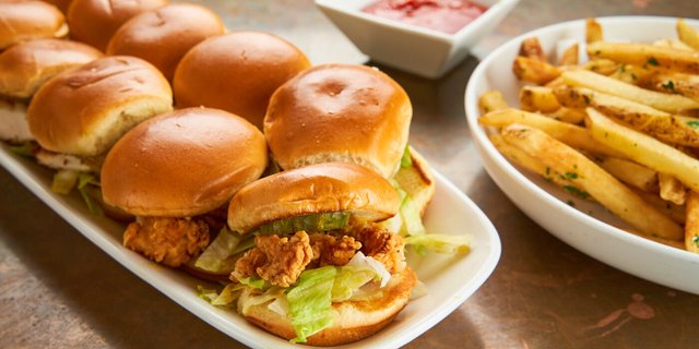 Classic Fried Chicken Sliders