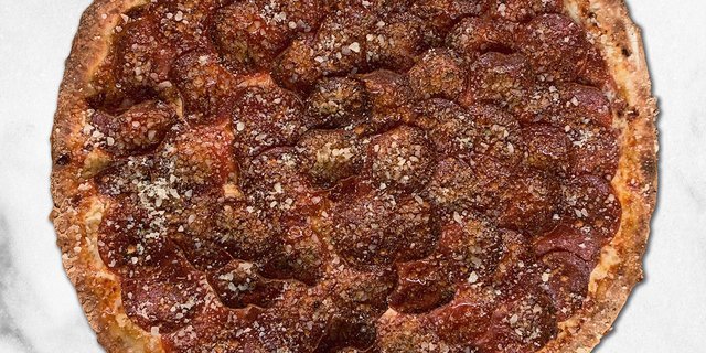 Gluten-Free Pepperoni Plunge Pizza