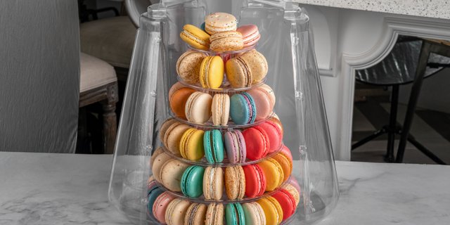 6 Tier Macaron Tower