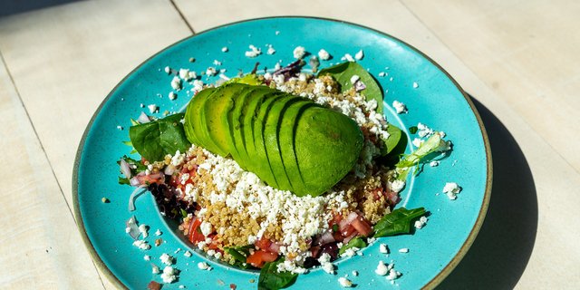 Greek Quinoa & Avocado Salad