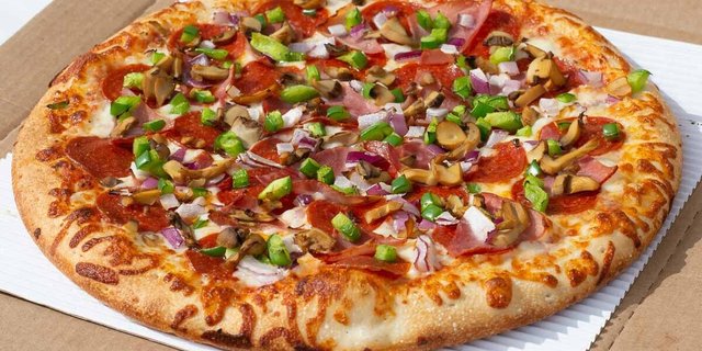 Supreme Round Pizza