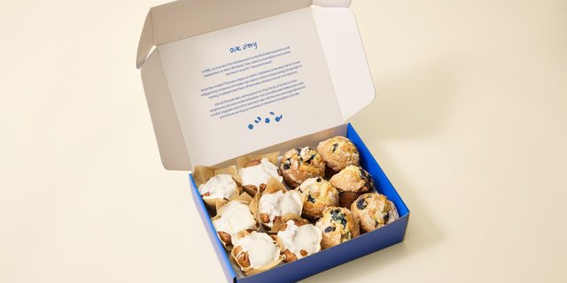 Chef Bae × Levain Cinnamon Roll & Blueberry Muffin Box
