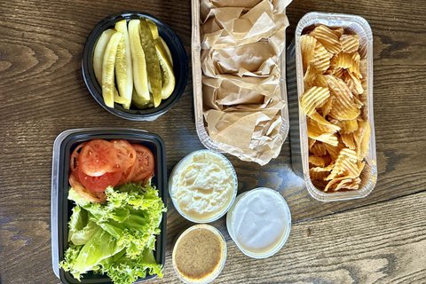 Grilled Chicken Sandwich Bar