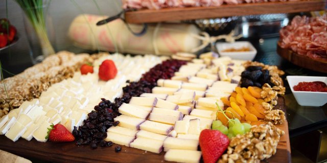 Cheese, Cold Cuts & Garniture Board