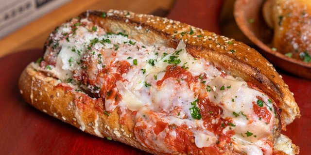 Nonna's Meatball Sandwich