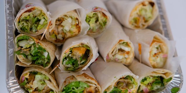Samosa Wraps Tray