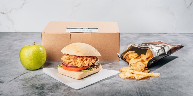 Smoked Chicken Salad Sandwich Box Lunch