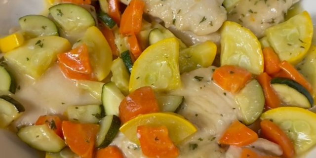 Lemon Chicken & Vegetables