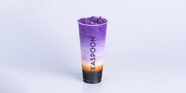 Dirty Ube Coffee