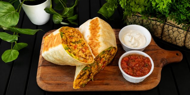 Big Fat Classic Breakfast Burrito