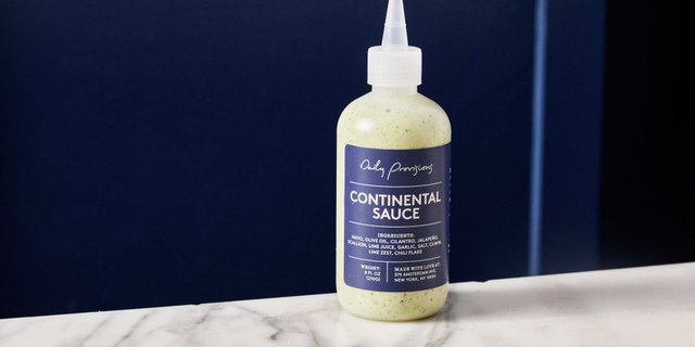 Bottle of Continental Sauce