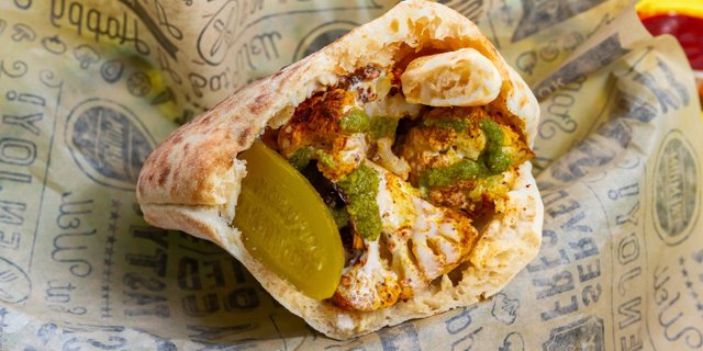 Cauliflower Shawarma Sandwich