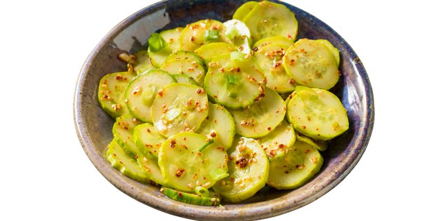 Korean Spicy Cucumber Salad