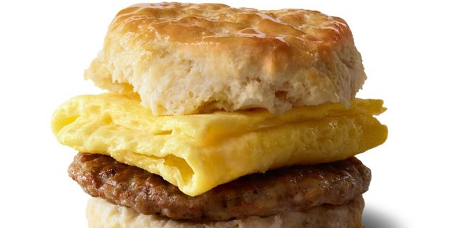 Sausage, Egg & Cheese Biscuit