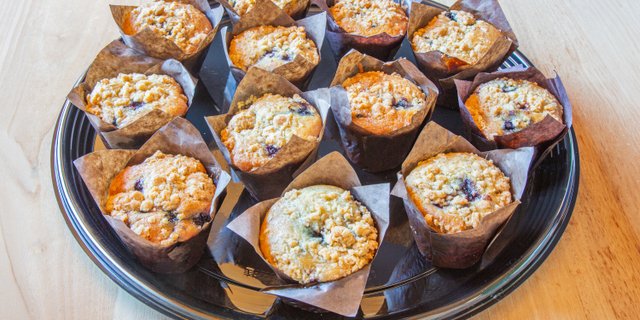 Blueberry Muffin Pastry Platter