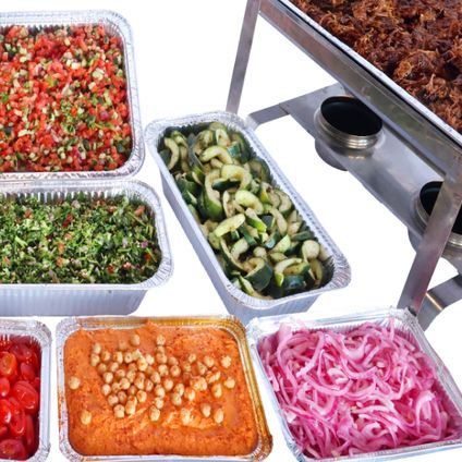 shredded lamb spread