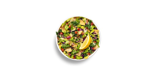 Lemon Kale Caesar Salad