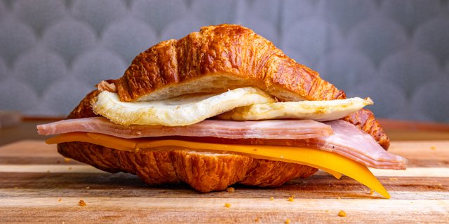 Ham, Egg & Cheese Croissant