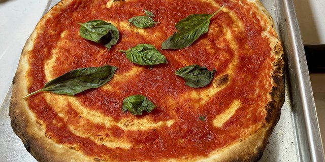 Tomato Basil Vegan Pizza