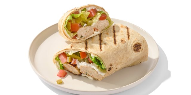 Chicken Kufta Wrap