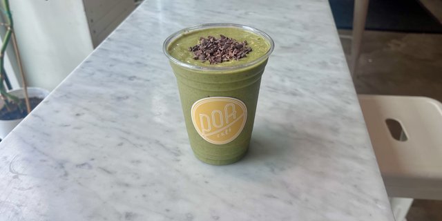 Matcha Mint Chip Smoothie