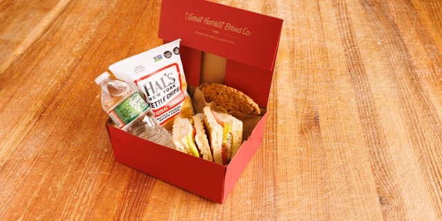 Tuscan Chicken Panini Boxed Lunch