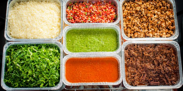 2 Meat Fiesta Bowl Bar