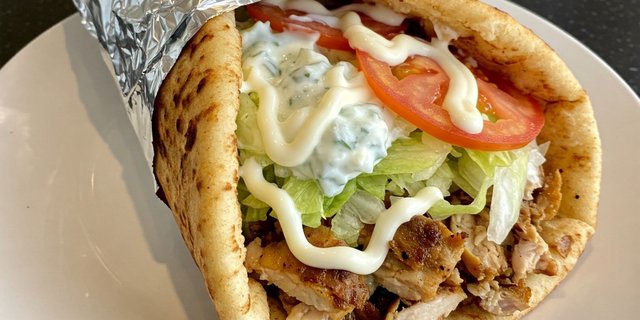 Shawarma Pita Sandwich