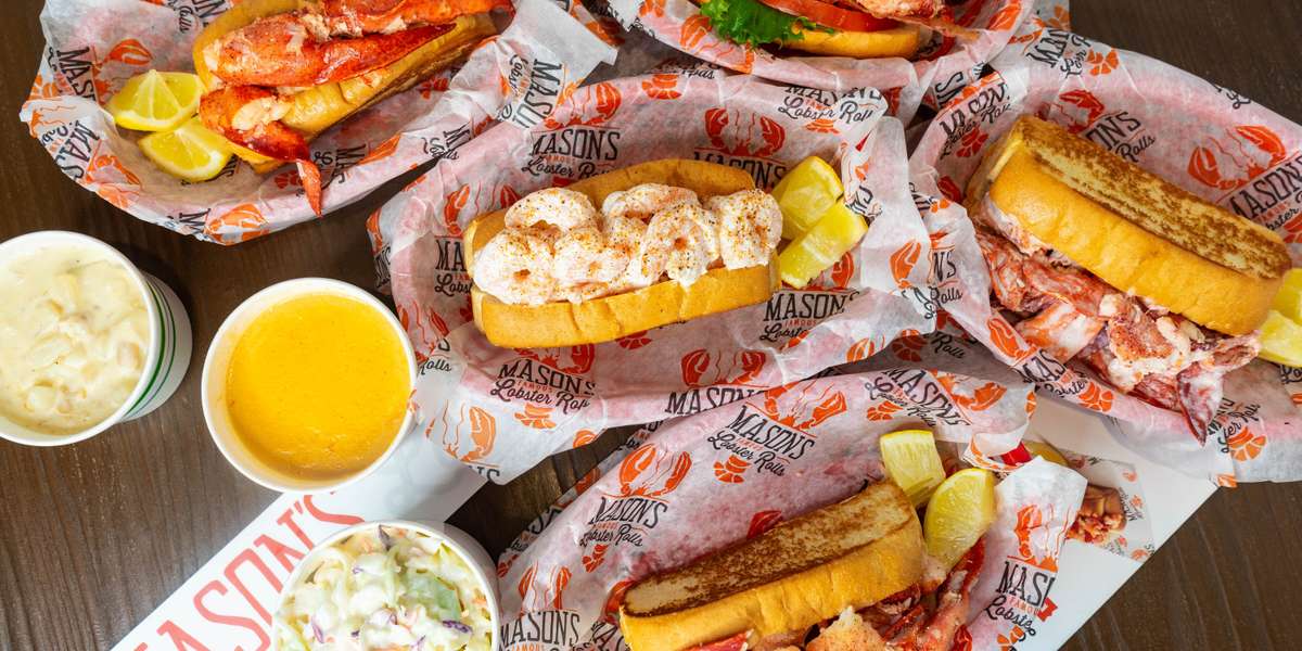 This is Mason’s Famous Lobster Rolls. From the ground up, our concept is designed with simplicity at our core—an homage to the Maine culture and tradition we so love and respect. No bells, no whistles, no pretension. Just fresh lobster prepared with care, with simple ingredients, Maine-style. - Mason's Famous Lobster Roll