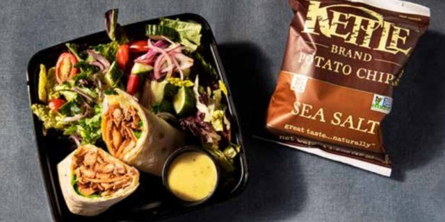 Chicken Wrap Boxed Lunch