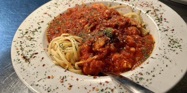 Pasta W/ Meat Sauce